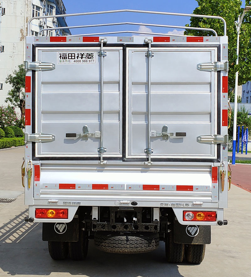 福田牌BJ5032CCY3JV6-02倉柵式運(yùn)輸車公告圖片