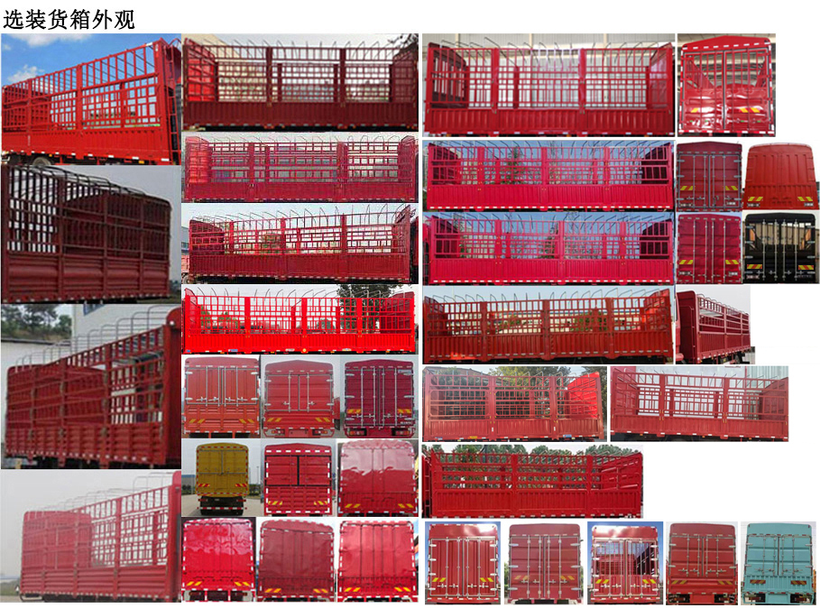 陜汽牌SX5259CCYLA409-V倉柵式運輸車公告圖片