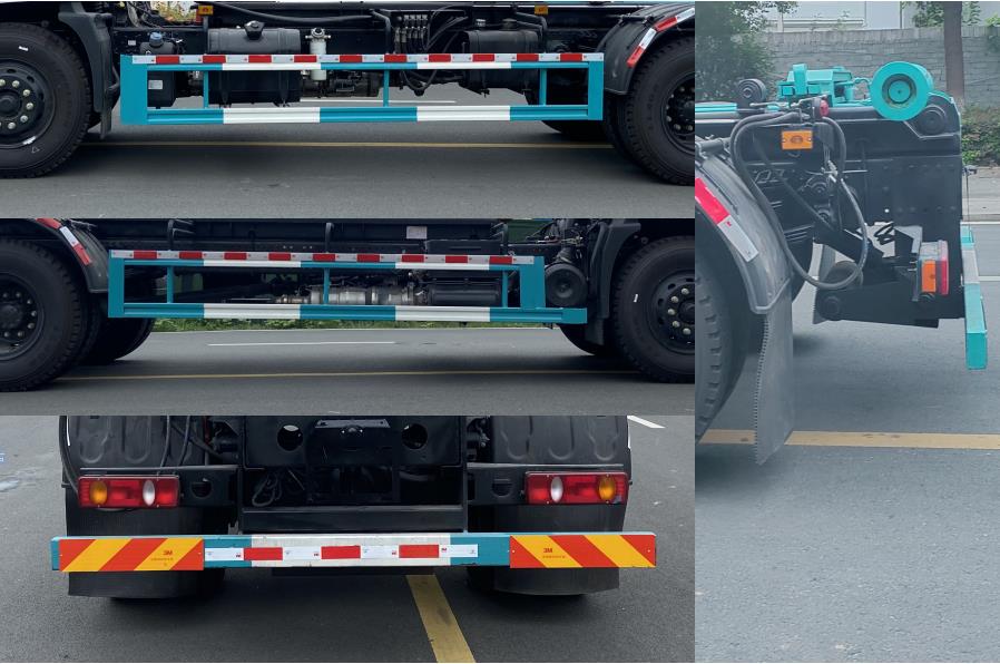 宏磊風(fēng)牌HLF5180ZXXD車廂可卸式垃圾車公告圖片