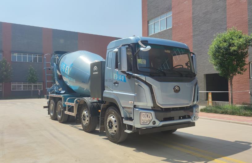 ZKH5312GJBP6BEV9型純電動(dòng)混凝土攪拌運(yùn)輸車(chē)圖片