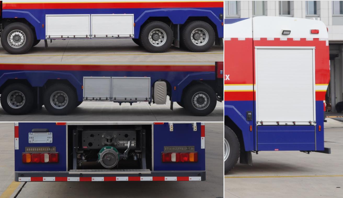 潤泰牌RT5410GXFPM220/TH6泡沫消防車公告圖片
