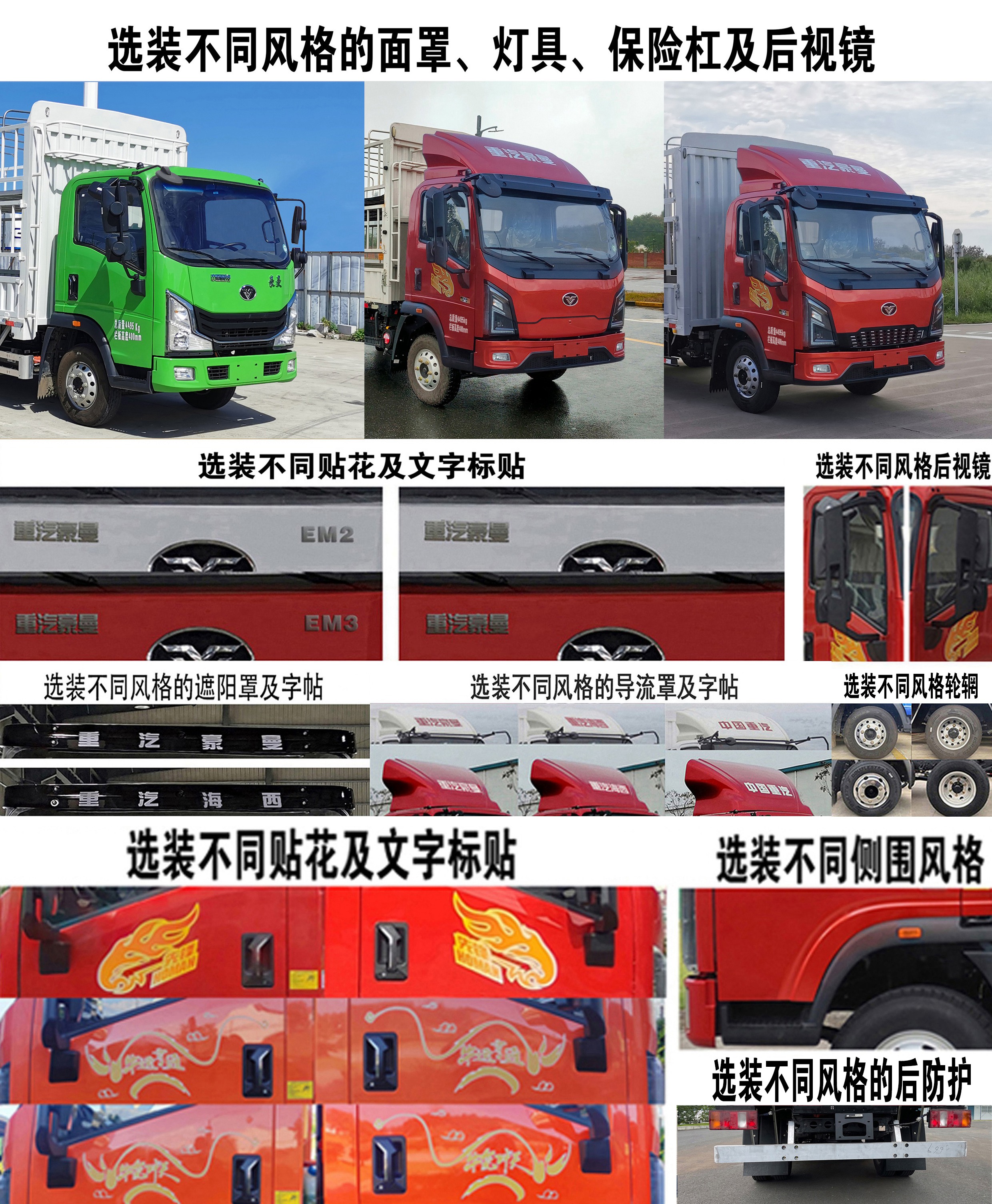 豪曼牌ZZ5048CCYG17ZBEVA純電動倉柵式運(yùn)輸車公告圖片