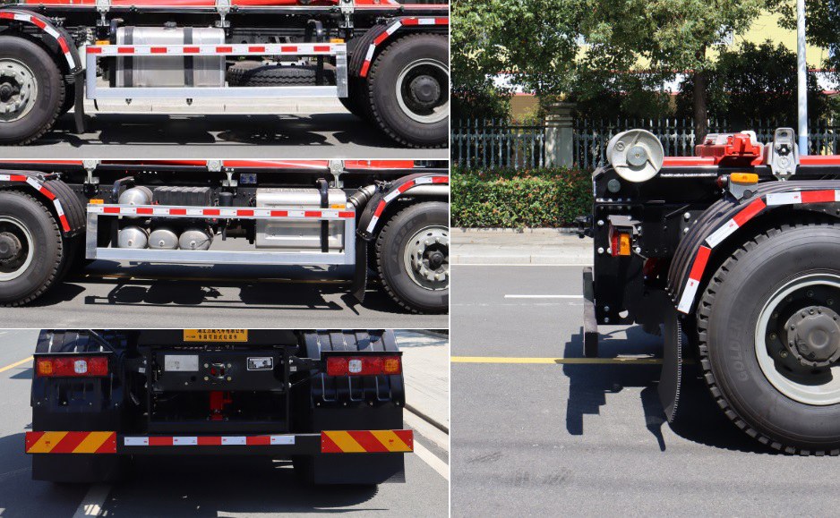 中汽力威牌HLW5310ZXXSX6車廂可卸式垃圾車公告圖片