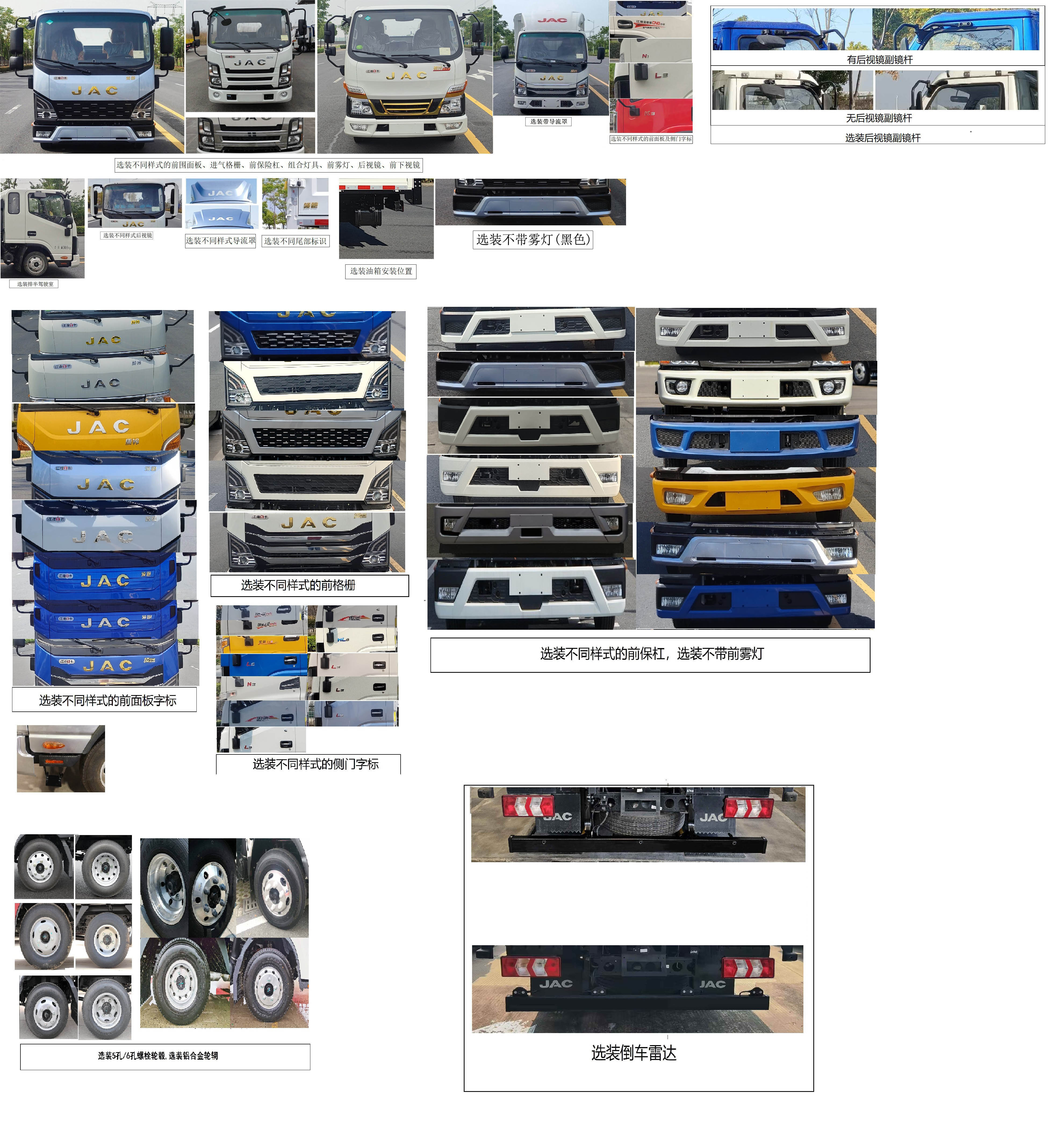 江淮牌HFC5031CCYP23N3C1QS倉柵式運輸車公告圖片