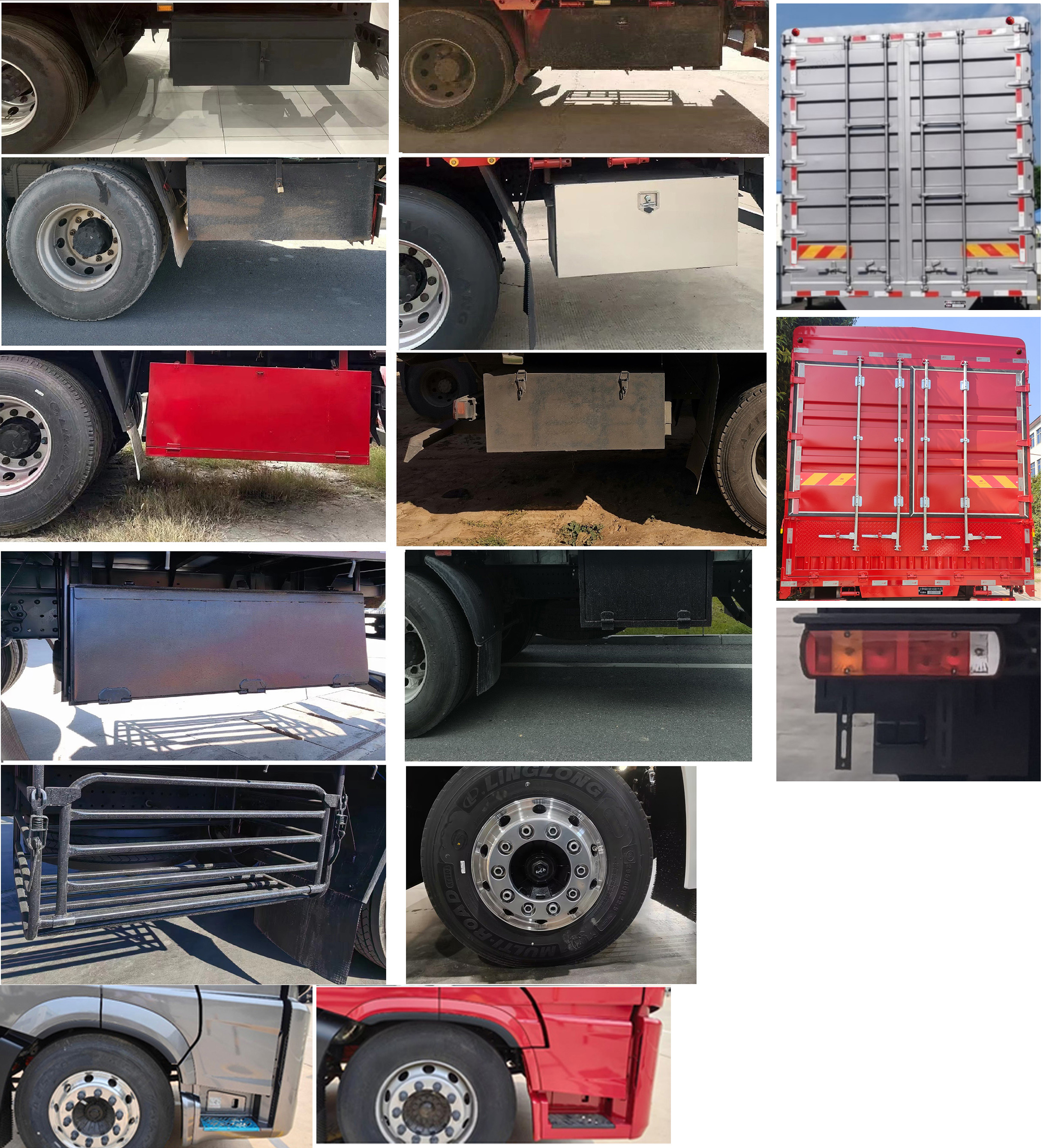 歐曼牌BJ5329CCYY6GRL-07倉柵式運(yùn)輸車公告圖片