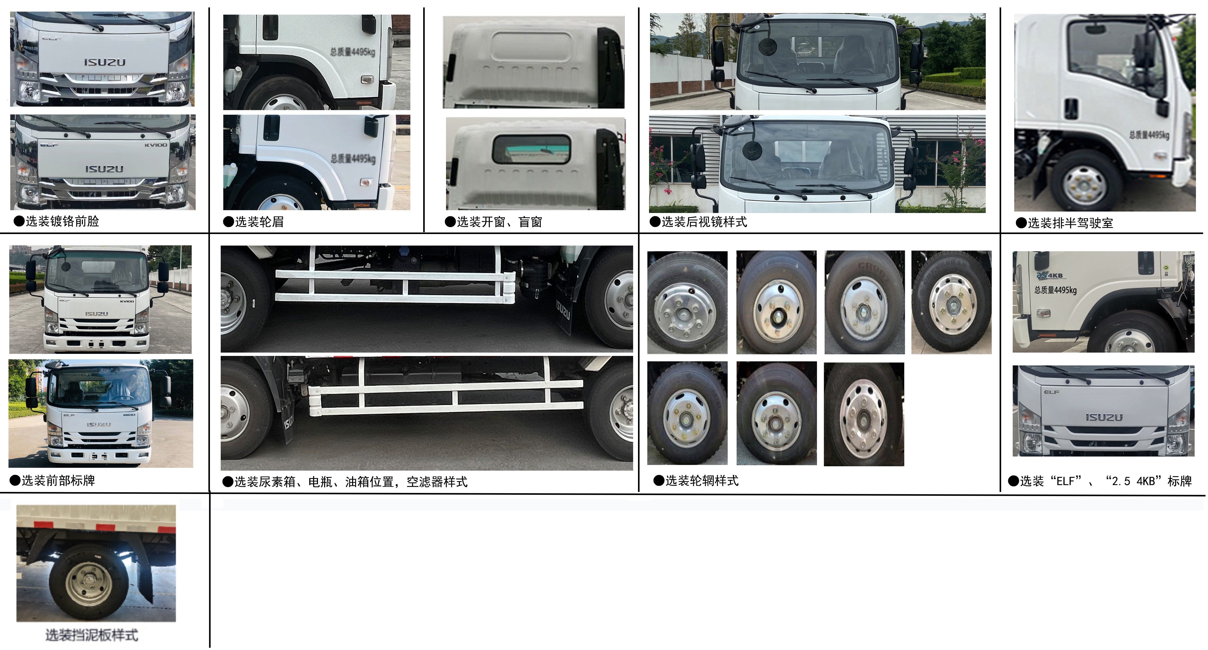 五十鈴牌QL5043XXYFMHA廂式運輸車公告圖片