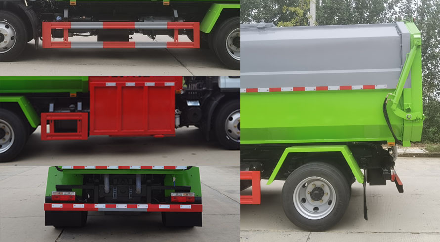 齊東方牌CLD5120ZZZEQ6自裝卸式垃圾車公告圖片