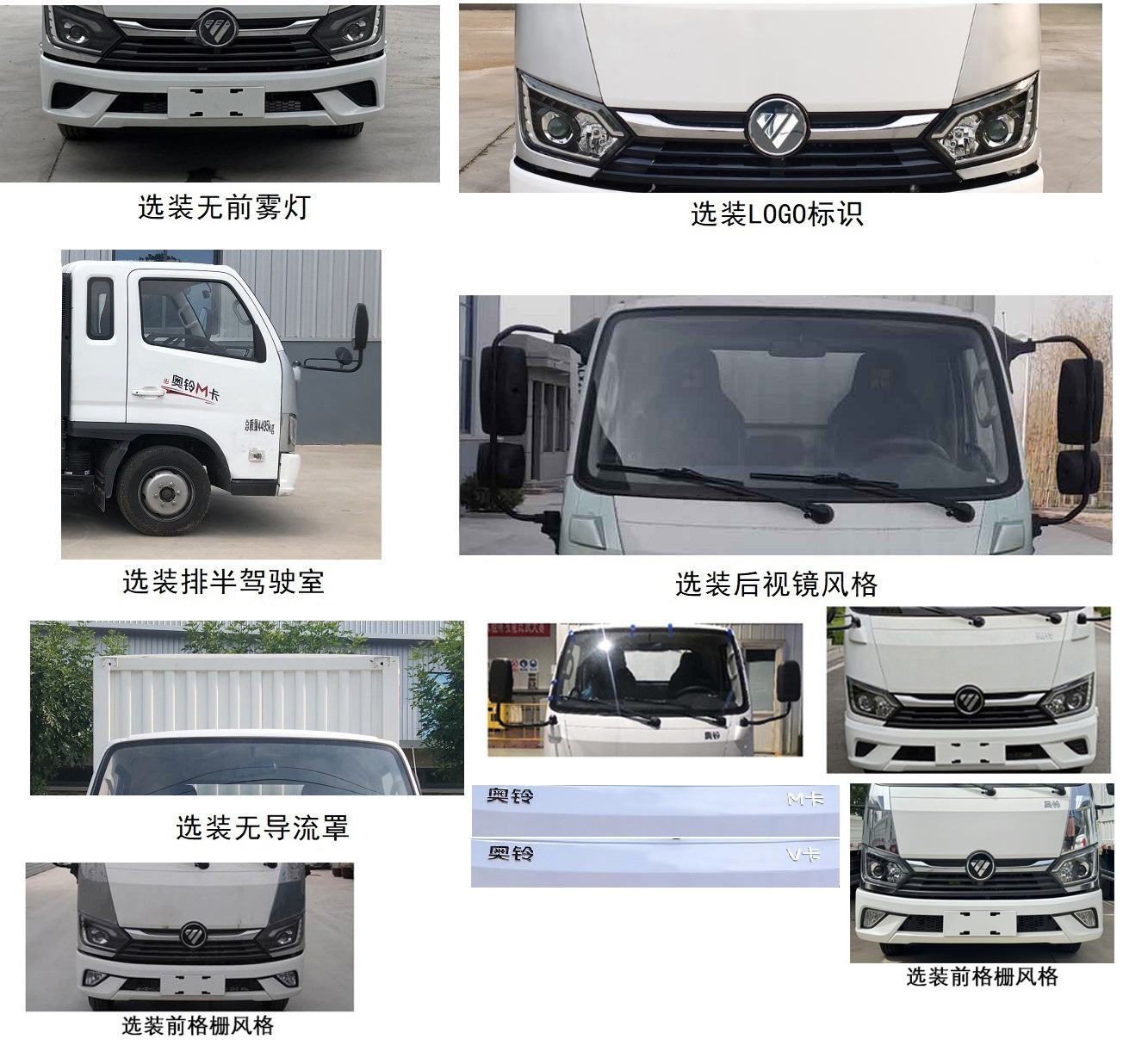 福田牌BJ5044XXYAJC6-AB1廂式運(yùn)輸車公告圖片