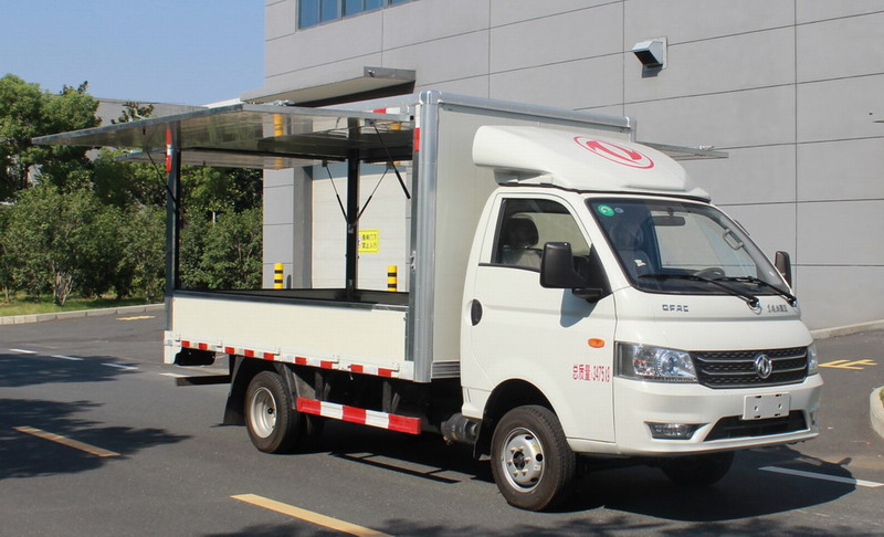 東風(fēng)牌EQ5030XYK60Q4CAC翼開啟廂式車公告圖片