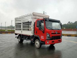 豪曼牌ZZ5048CCYG17FPHEV0插电式混合动力仓栅式运输车
