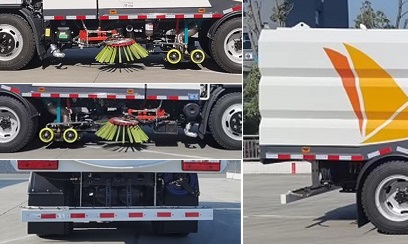 程力威牌CLW5120TXS6SL洗掃車公告圖片