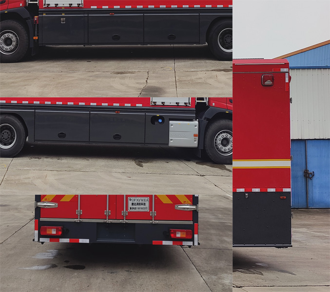 捷達(dá)消防牌SJD5340TXFDF30/WEA水帶敷設(shè)消防車公告圖片