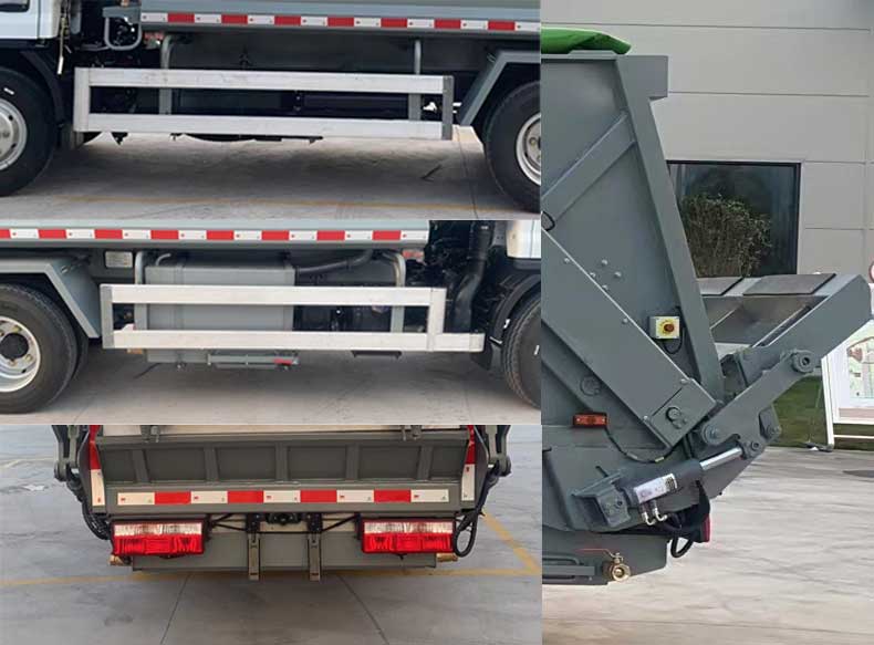 傳旗重科牌CQH5070ZYS6EQ壓縮式垃圾車公告圖片