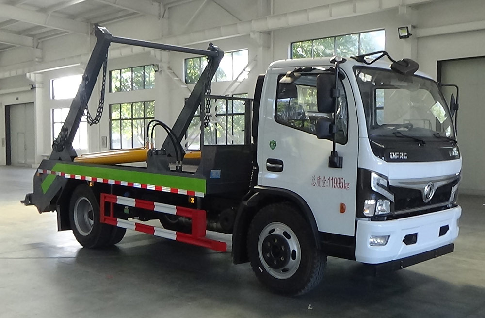 程力威牌CLW5120ZBSBZW擺臂式垃圾車