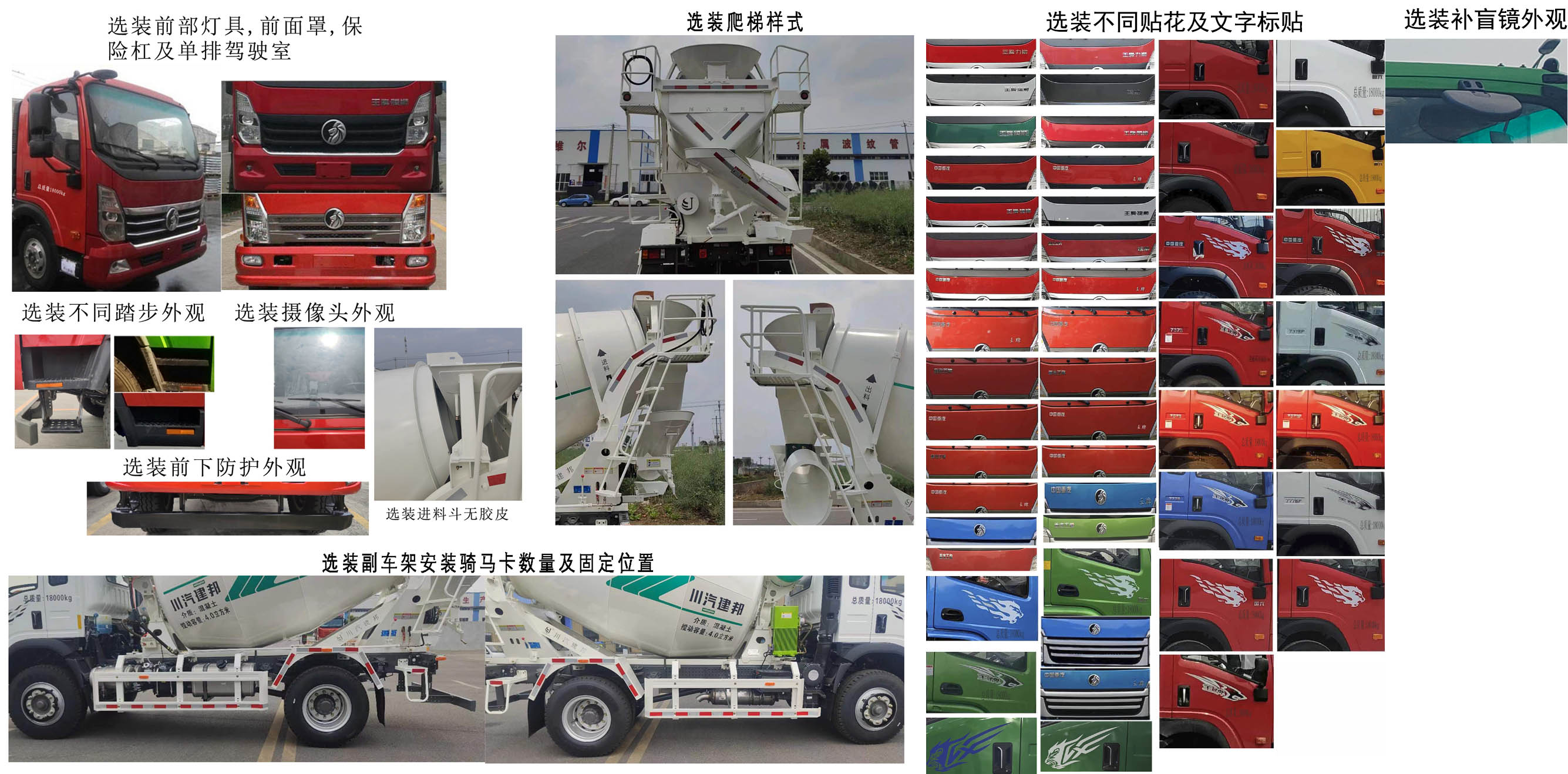 川汽建邦牌JBJ5183GJBG6混凝土攪拌運(yùn)輸車公告圖片