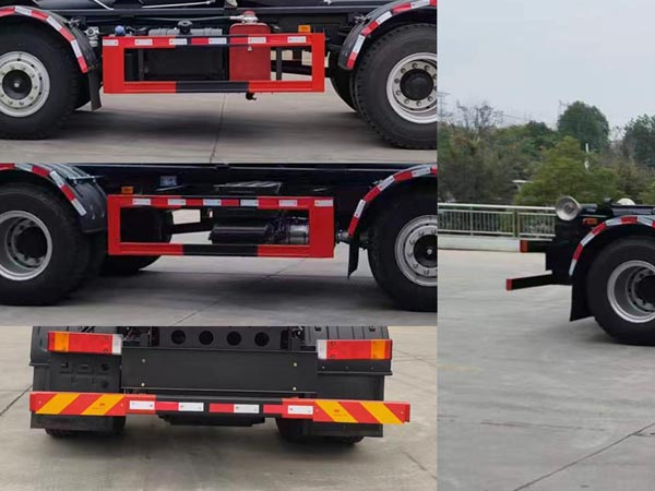 程力威牌CLW5257ZXXBHJ車廂可卸式垃圾車公告圖片