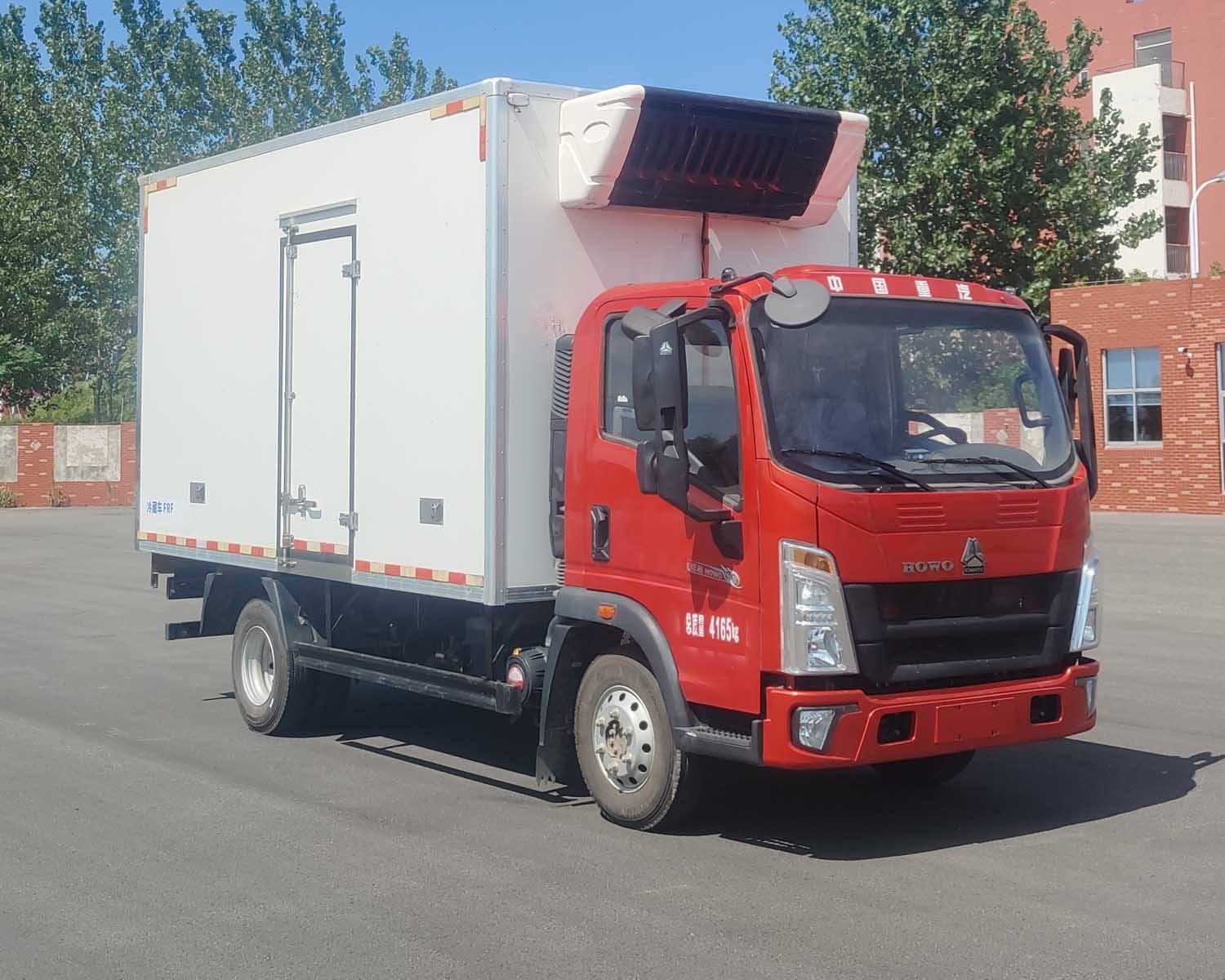 豪沃牌ZZ5047XLCG3315F143冷藏車公告圖片