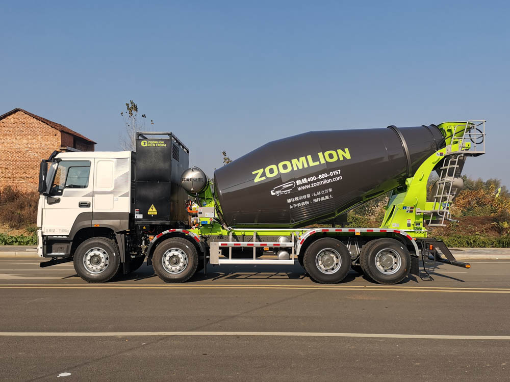 中聯(lián)牌ZLJ5312GJBCBEVH換電式純電動混凝土攪拌運輸車公告圖片
