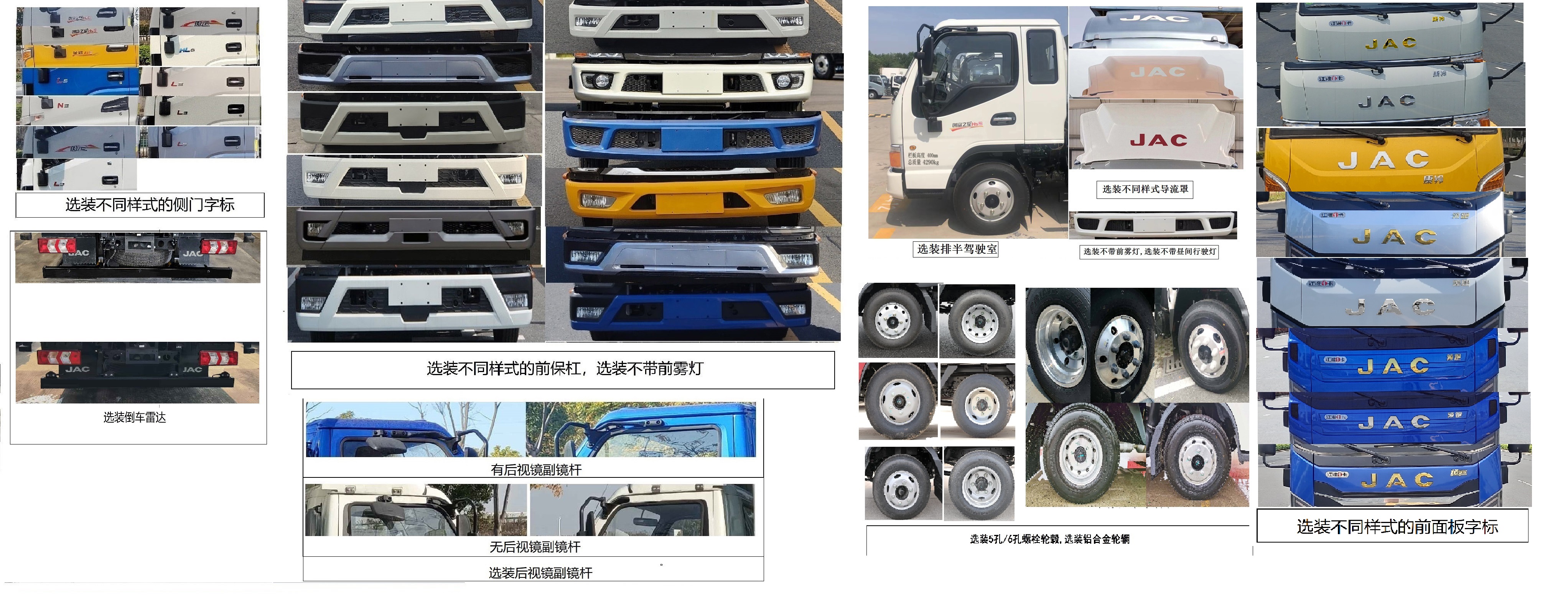 江淮牌HFC5045CCYB22K1C7S-2倉(cāng)柵式運(yùn)輸車公告圖片