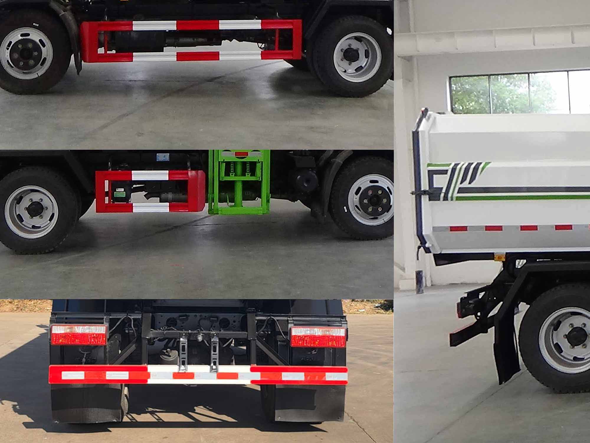 程力威牌CLW5120ZZZBZW自裝卸式垃圾車公告圖片