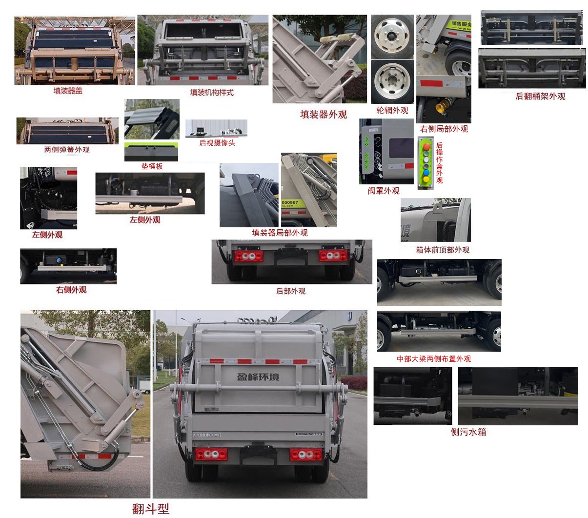 中聯(lián)牌ZBH5041ZYSBJY6壓縮式垃圾車公告圖片
