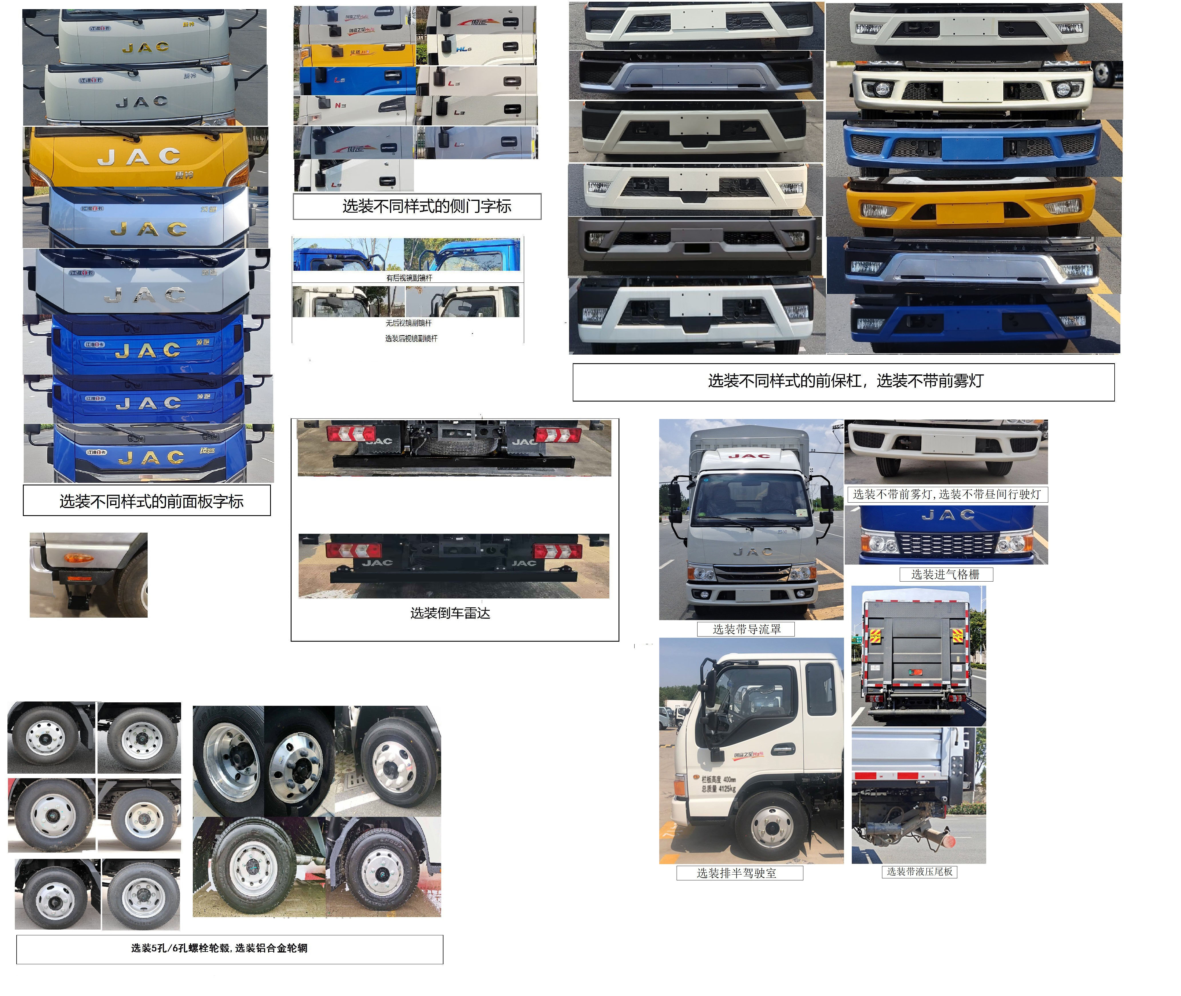 江淮牌HFC5041CCYP23K2B4QS-1倉柵式運輸車公告圖片