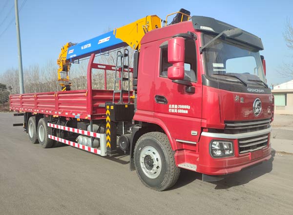 駿通牌JF5251JSQSX08隨車起重運(yùn)輸車