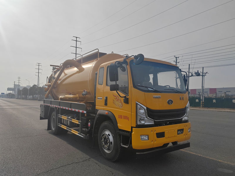 天威緣牌TWY5180GQWZ6清洗吸污車