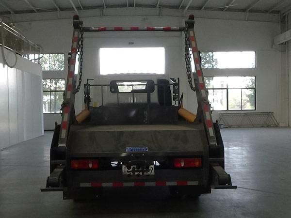 程力威牌CLW5120ZBSCDP擺臂式垃圾車(chē)公告圖片