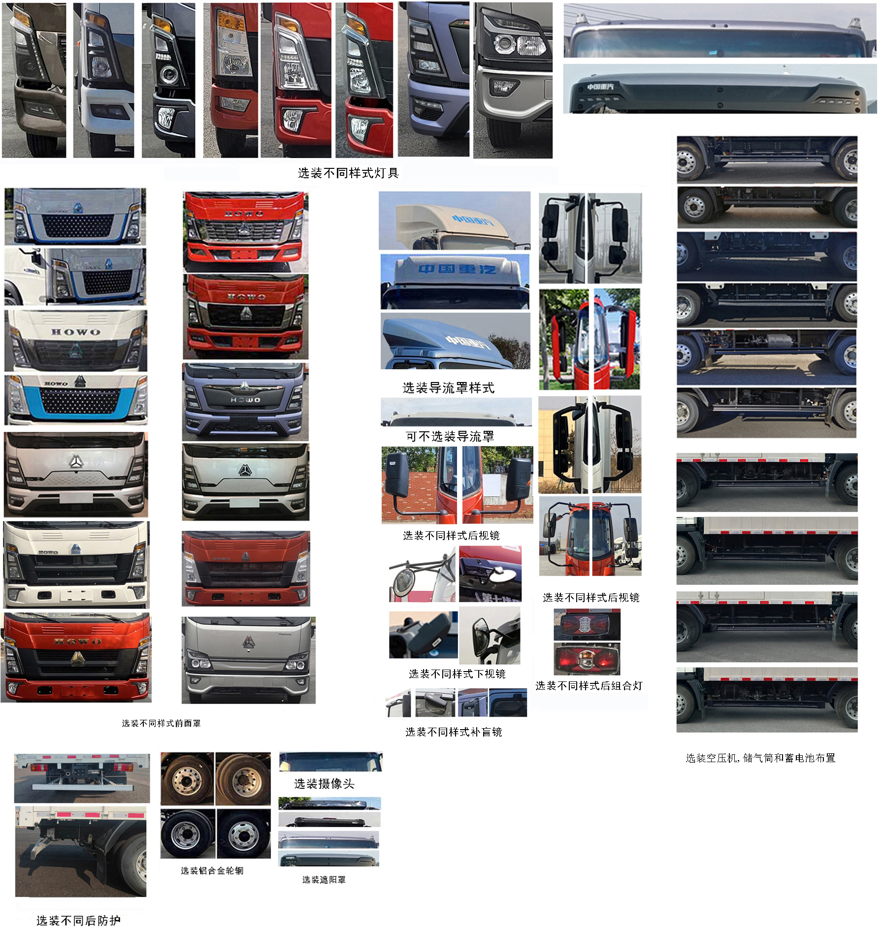 豪沃牌ZZ5047CCYH3414Z145BEV96純電動倉柵式運輸車公告圖片