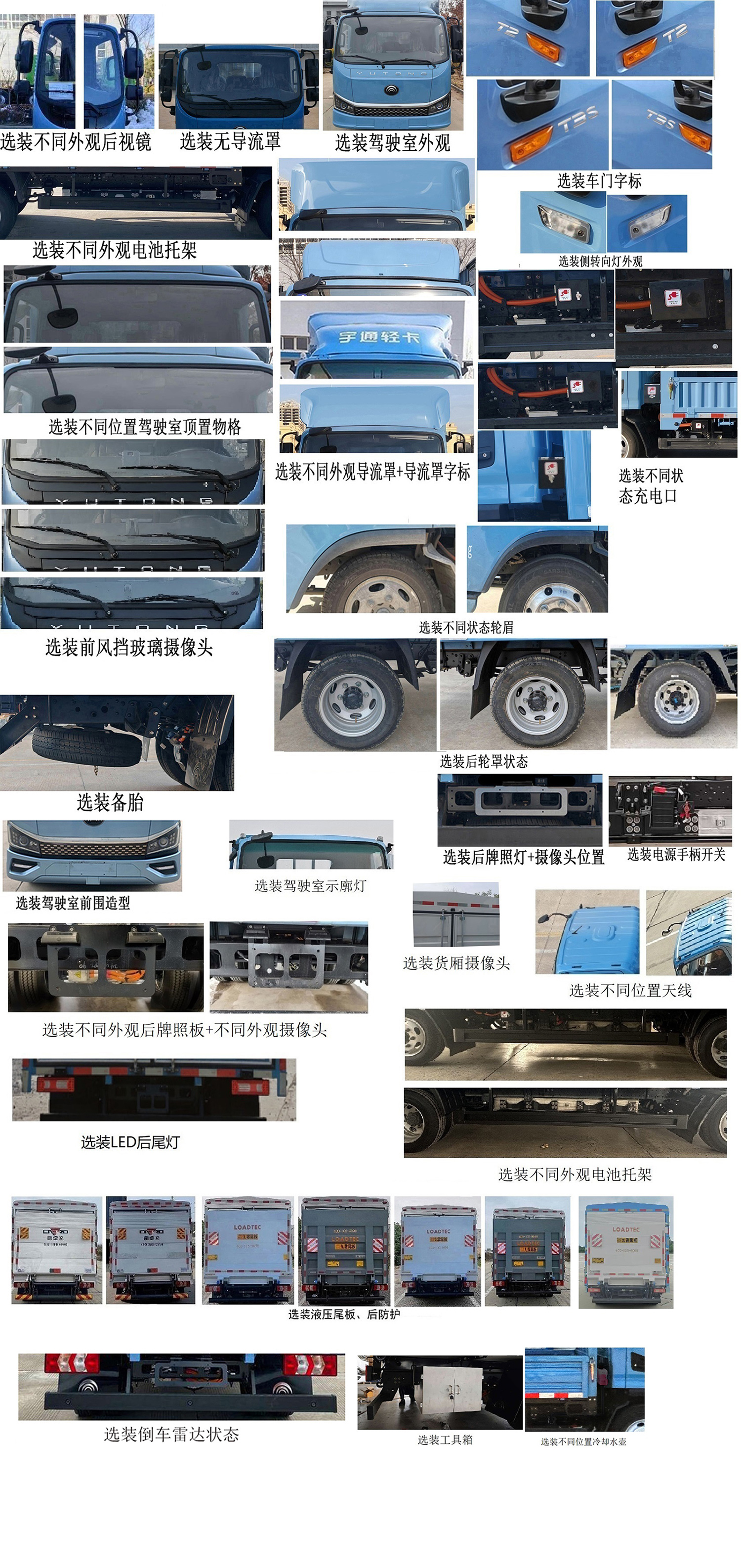 宇通牌ZKH5046CCYBEV1純電動倉柵式運輸車公告圖片