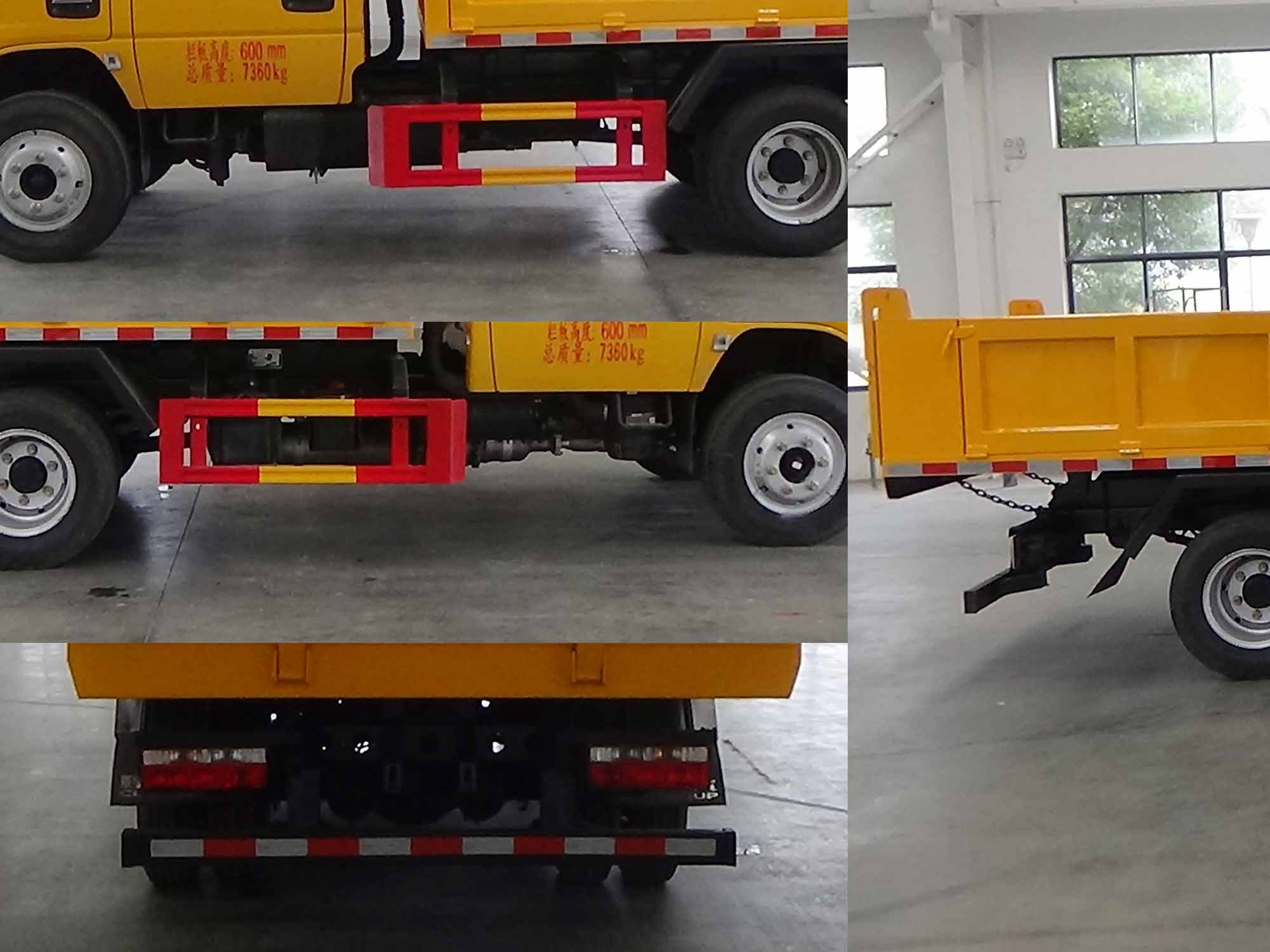 程力威牌CLW5070ZLJBZW自卸式垃圾車公告圖片