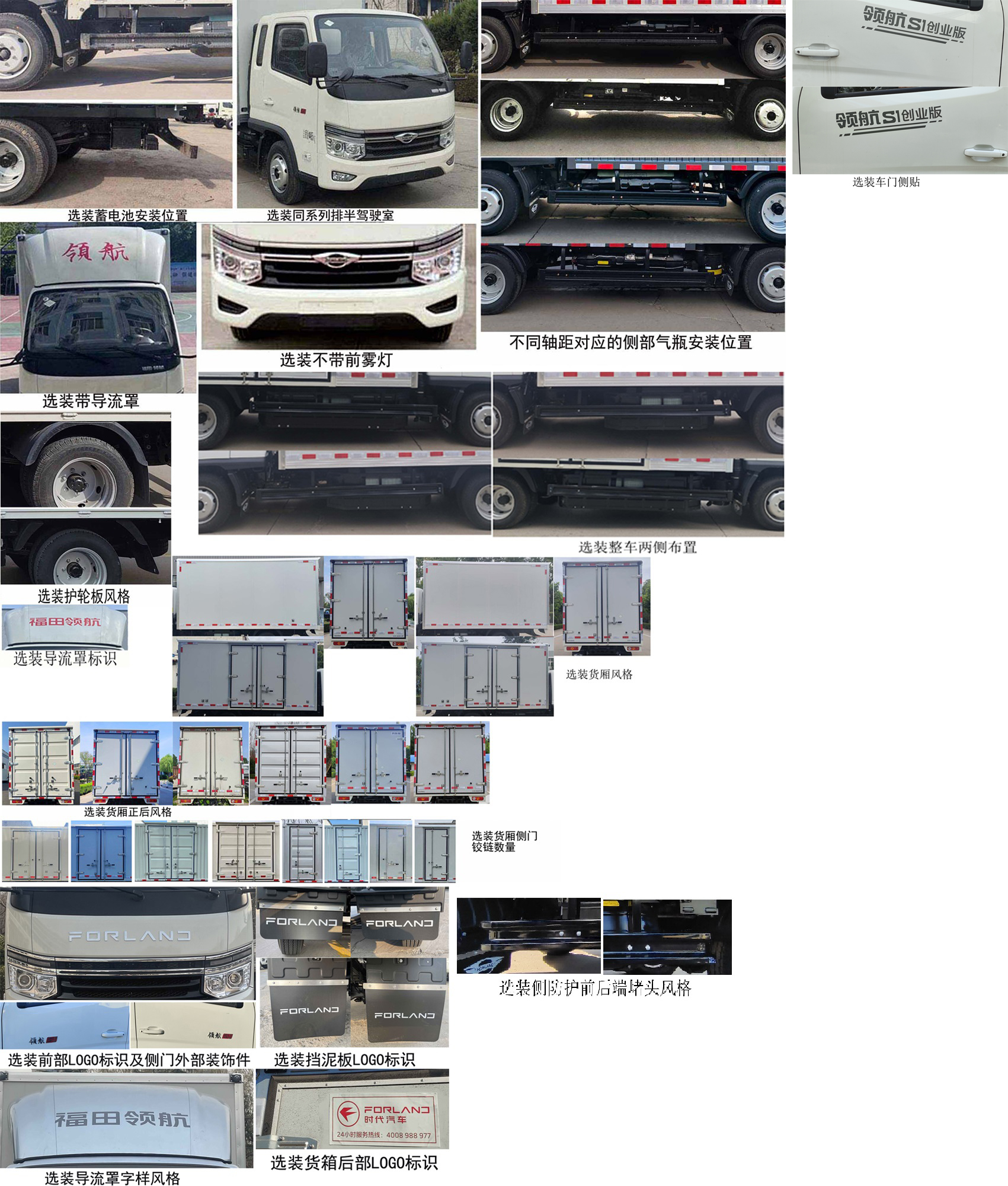 福田牌BJ5045XXYAJC6-20廂式運輸車公告圖片