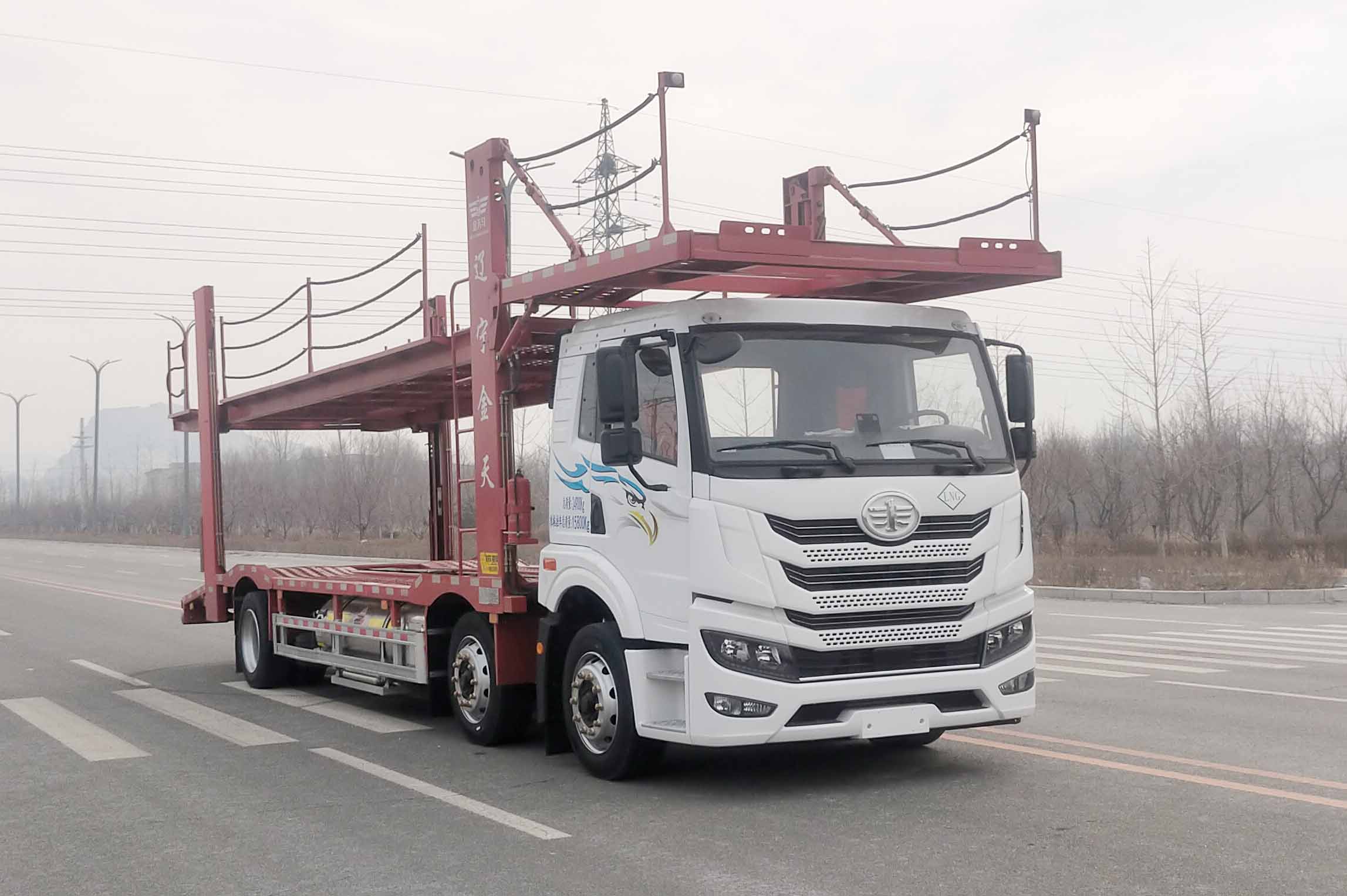 駿彤牌JTM5252TCL車輛運輸車公告圖片