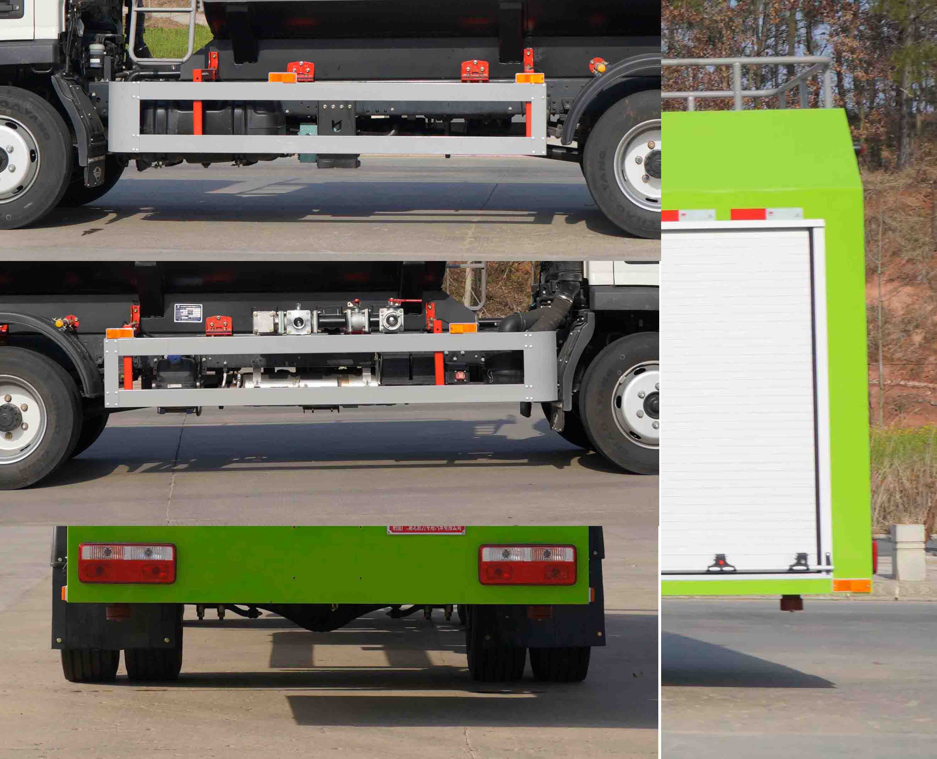 凱力風牌KLF5122GPSB6綠化噴灑車公告圖片