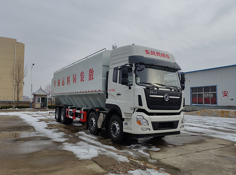 東匯牌HDN5315ZSL散裝飼料運(yùn)輸車