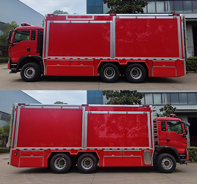 新東日牌YZR5210TXFQC100器材消防車公告圖片