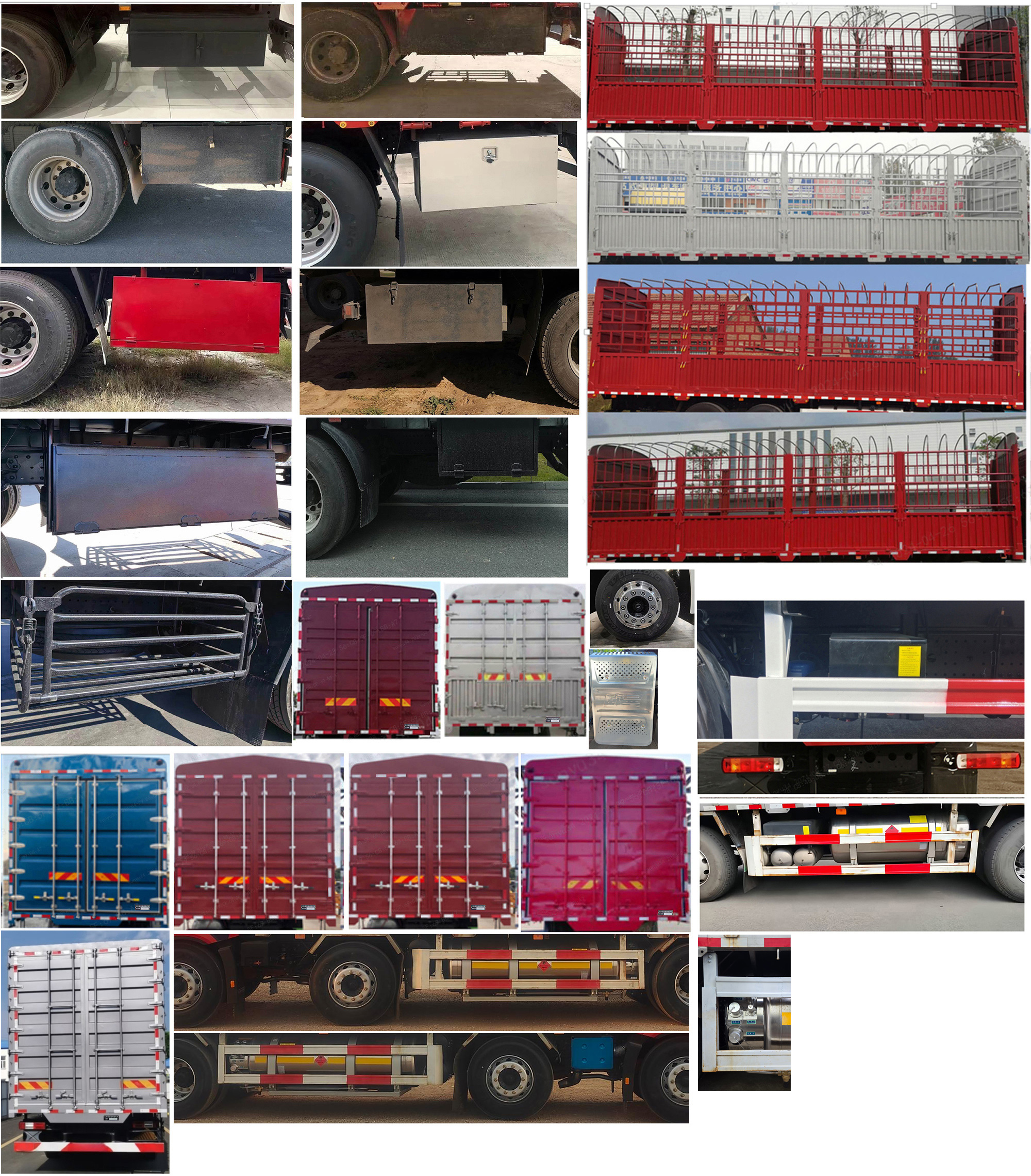 歐曼牌BJ5319CCYL6GRL-01倉(cāng)柵式運(yùn)輸車公告圖片