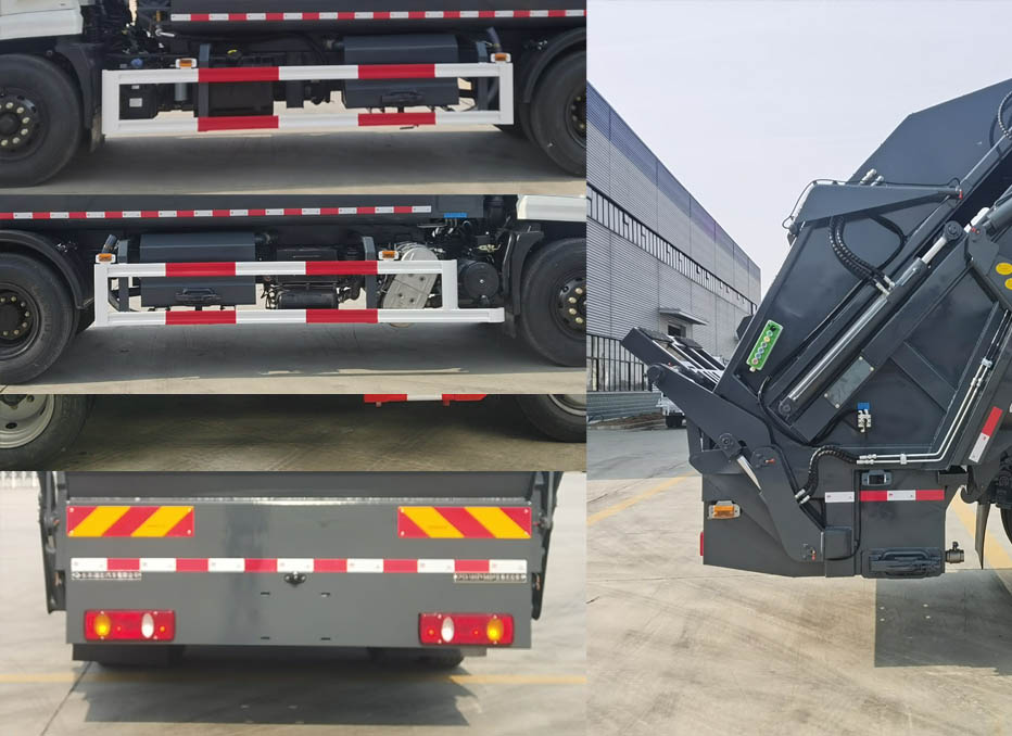 壓縮式垃圾車(chē)圖片