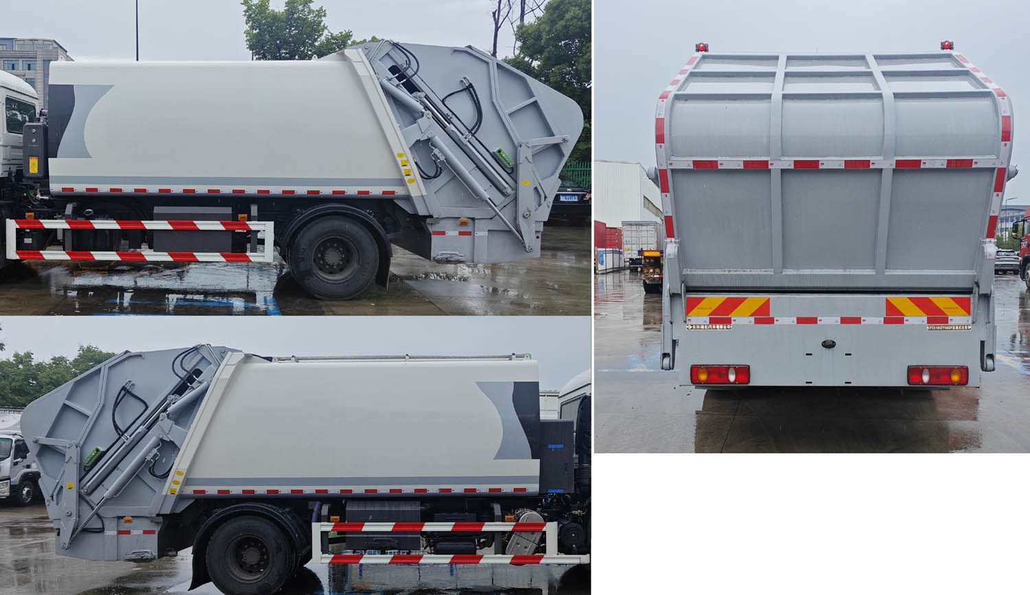 壓縮式垃圾車(chē)圖片