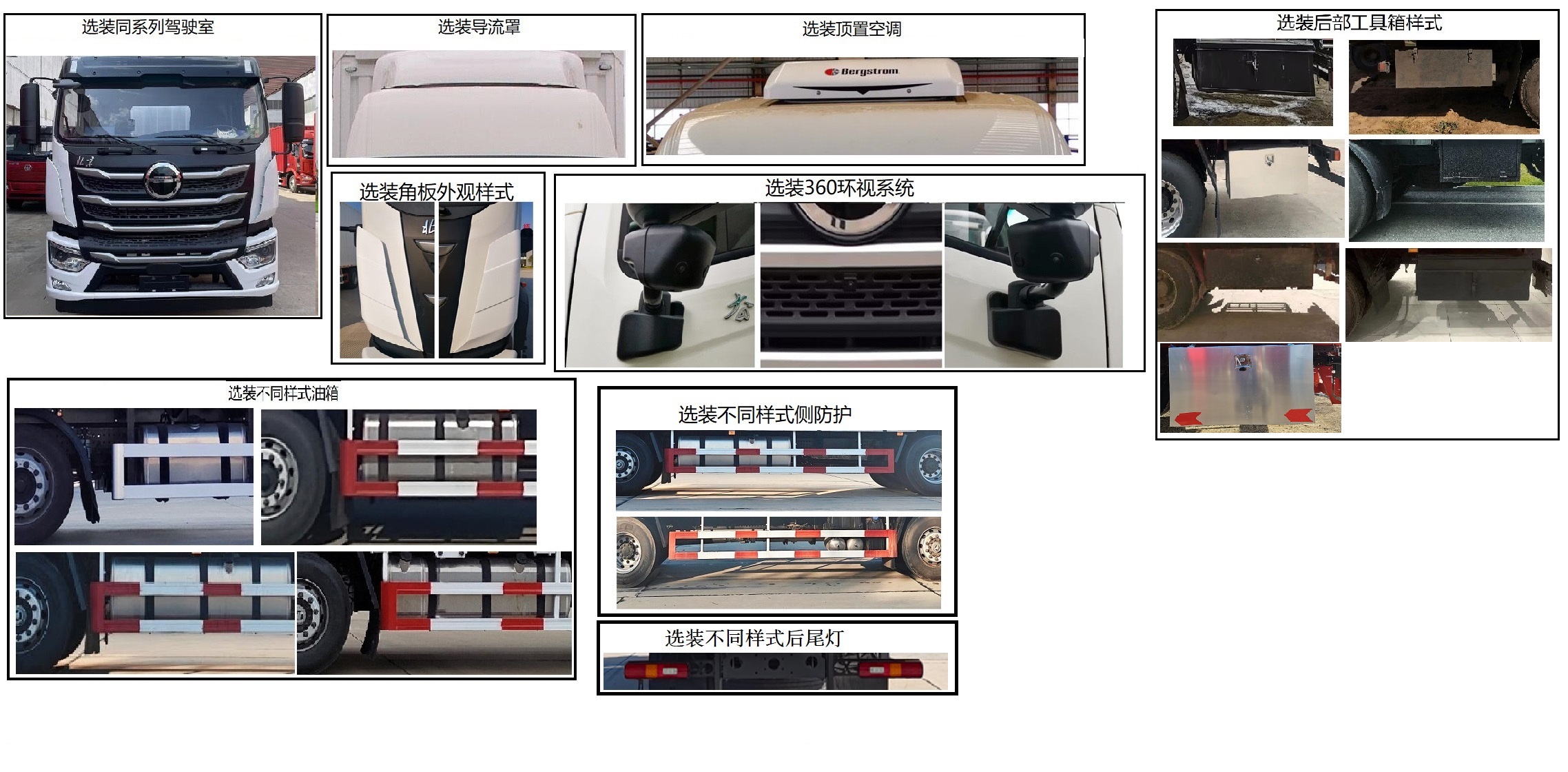 北京牌BJ5251CCYD6BP倉柵式運輸車公告圖片