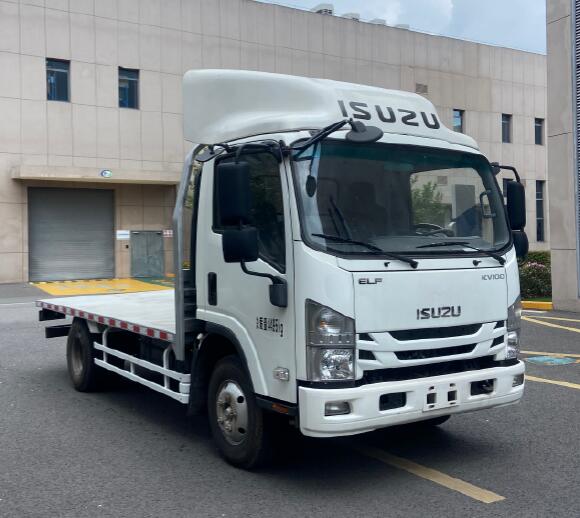 五十鈴牌QL5043TPBFMHA平板運(yùn)輸車