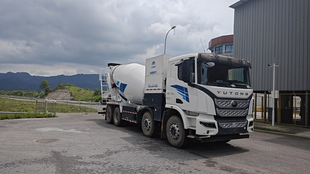 ZKH5311GJBP6FCEV8型燃料電池混凝土攪拌運輸車圖片