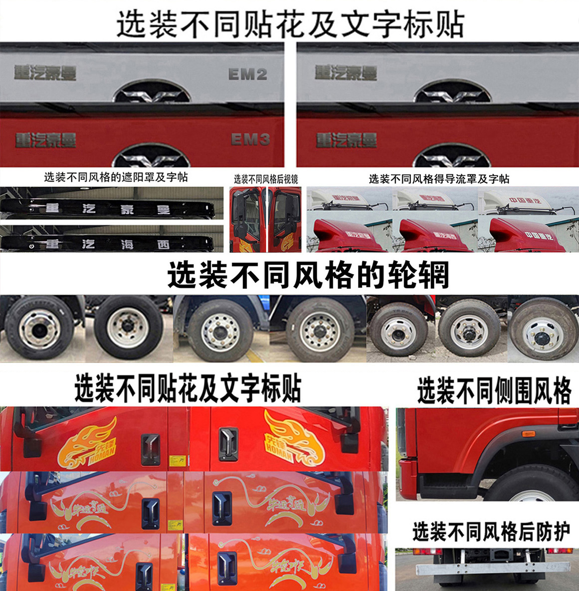 豪曼牌ZZ5048CCYF17FSHEV2插電式增程混合動力倉柵式運輸車公告圖片