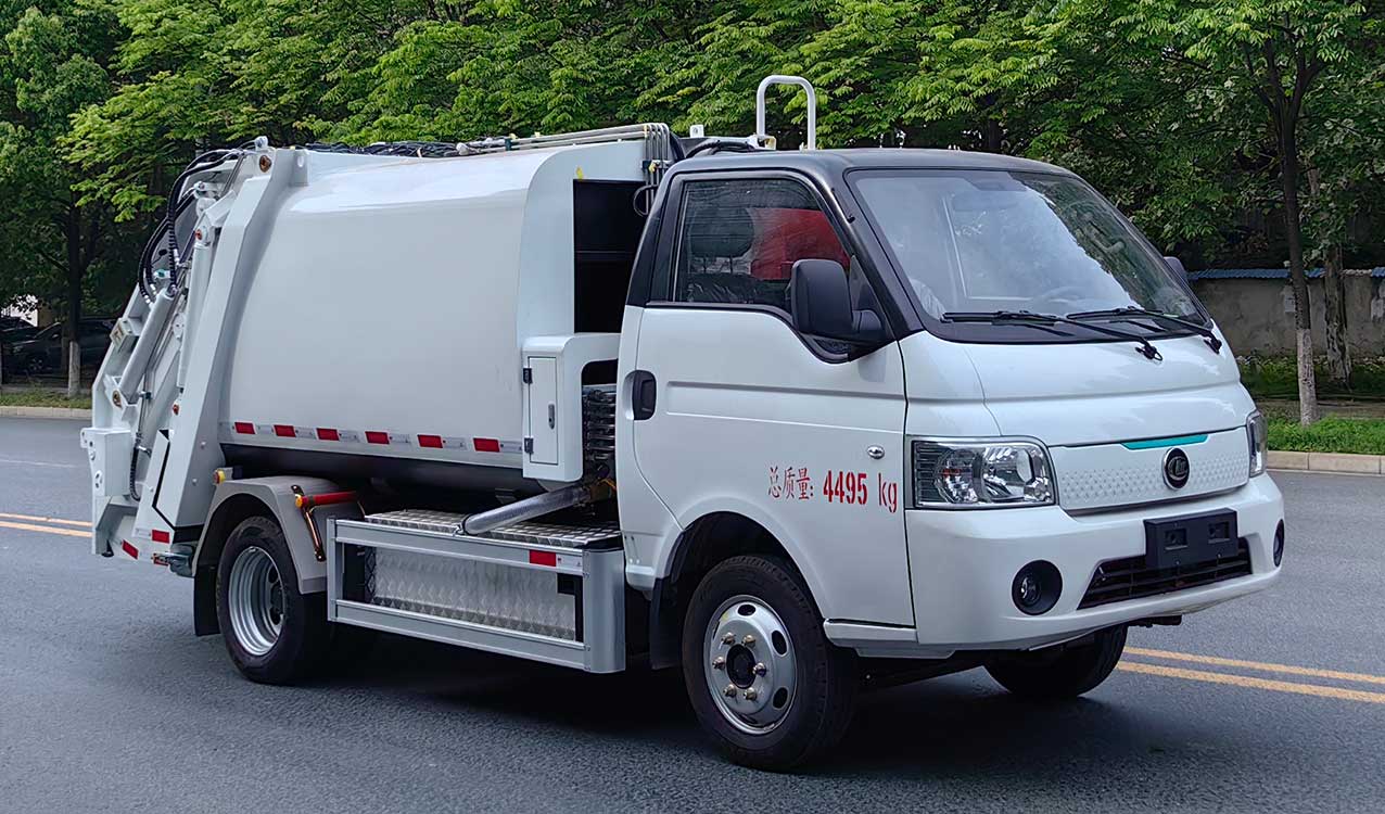 程力牌CL5042ZYSBEV純電動(dòng)壓縮式垃圾車(chē)公告圖片