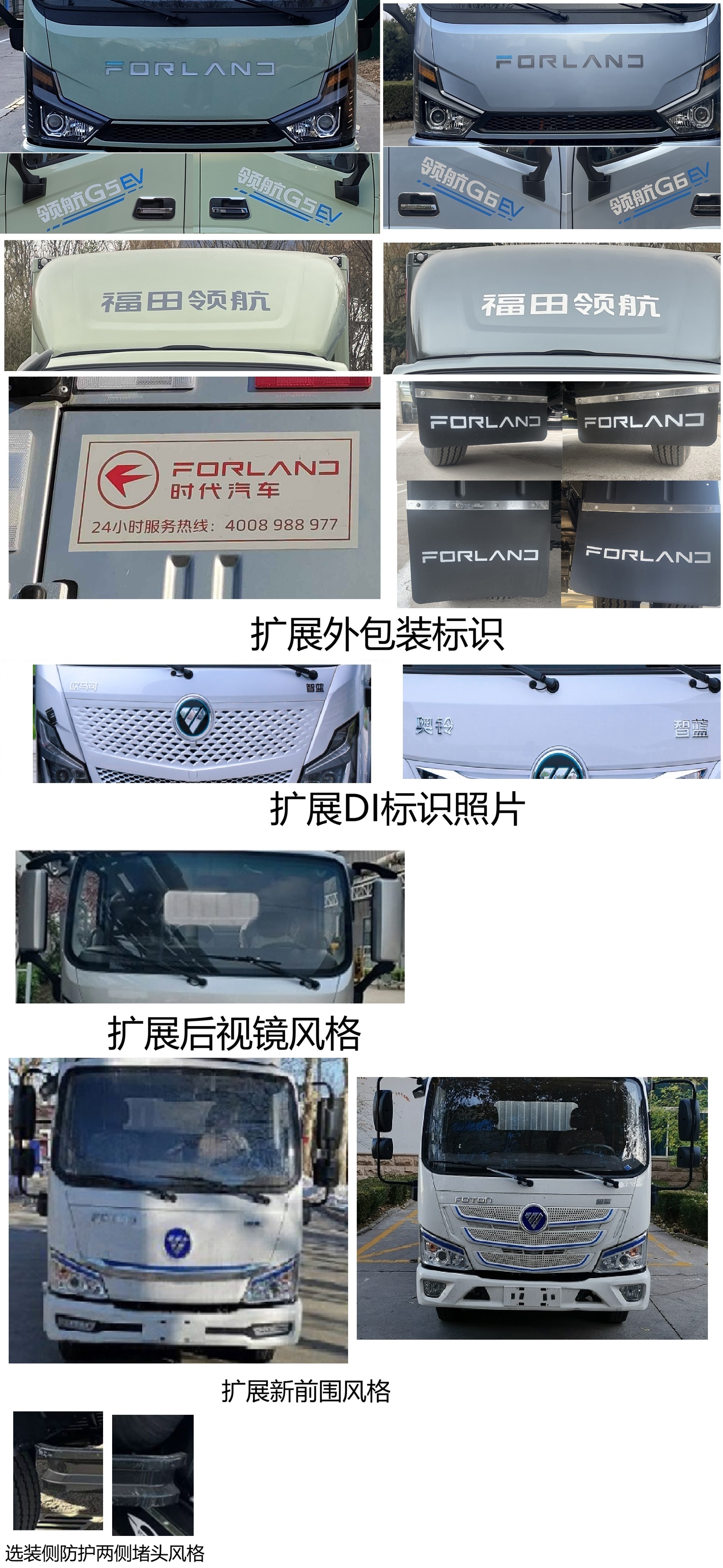 福田牌BJ5045XXYEVZ5純電動廂式運輸車公告圖片