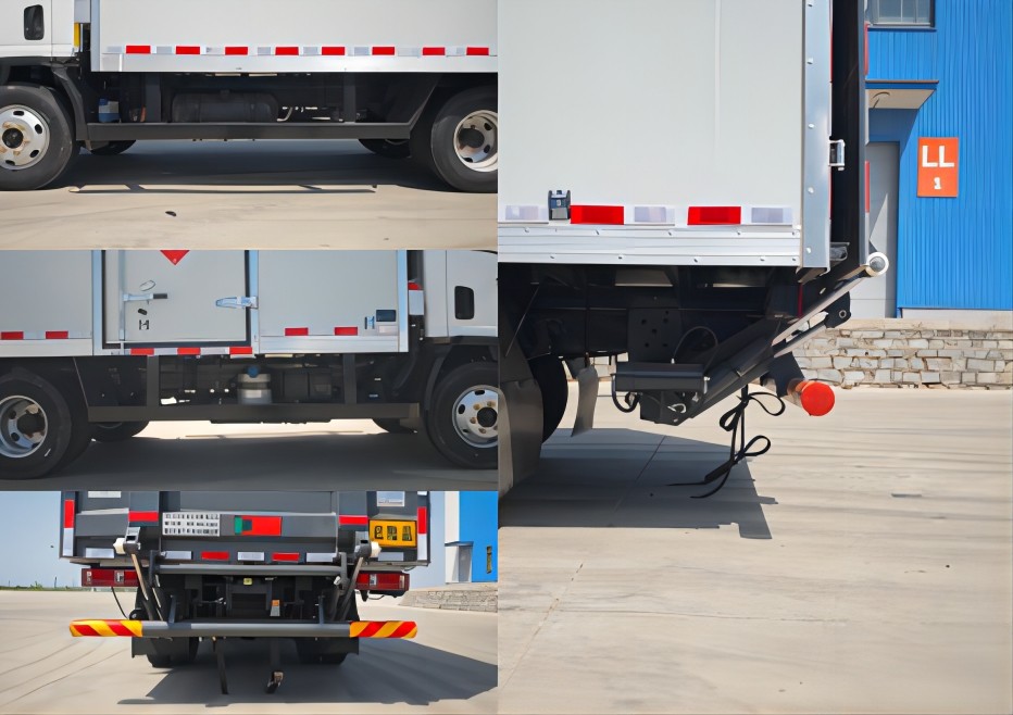 駝馬牌JLC5040XRQJA易燃?xì)怏w廂式運(yùn)輸車公告圖片