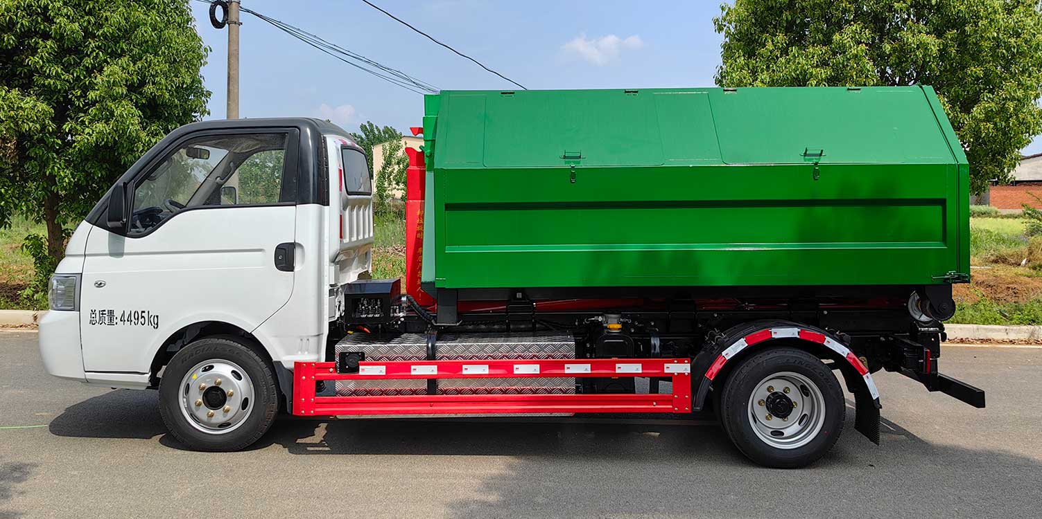 程力牌CL5046ZXXBEV純電動(dòng)車廂可卸式垃圾車公告圖片