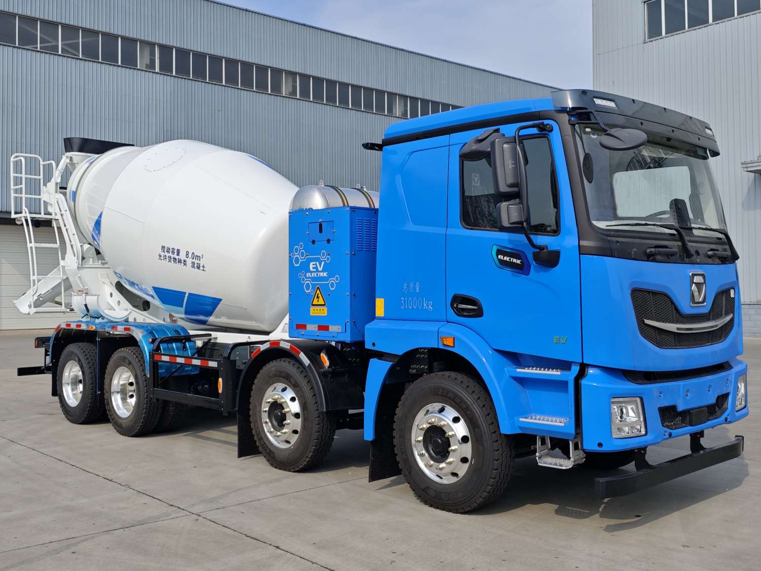XZS5317GJBNDEV1型純電動混凝土攪拌運輸車圖片