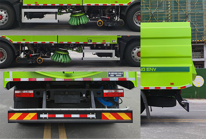 玉驍瓏牌YBH5180TXSEBEV純電動(dòng)洗掃車公告圖片